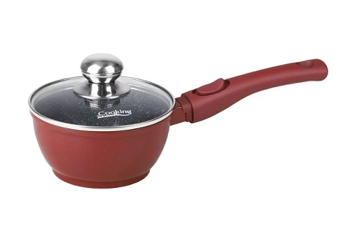 Cratita cu capac Cooking by Heinner Calabria aluminiu 16x8cm 1.3L